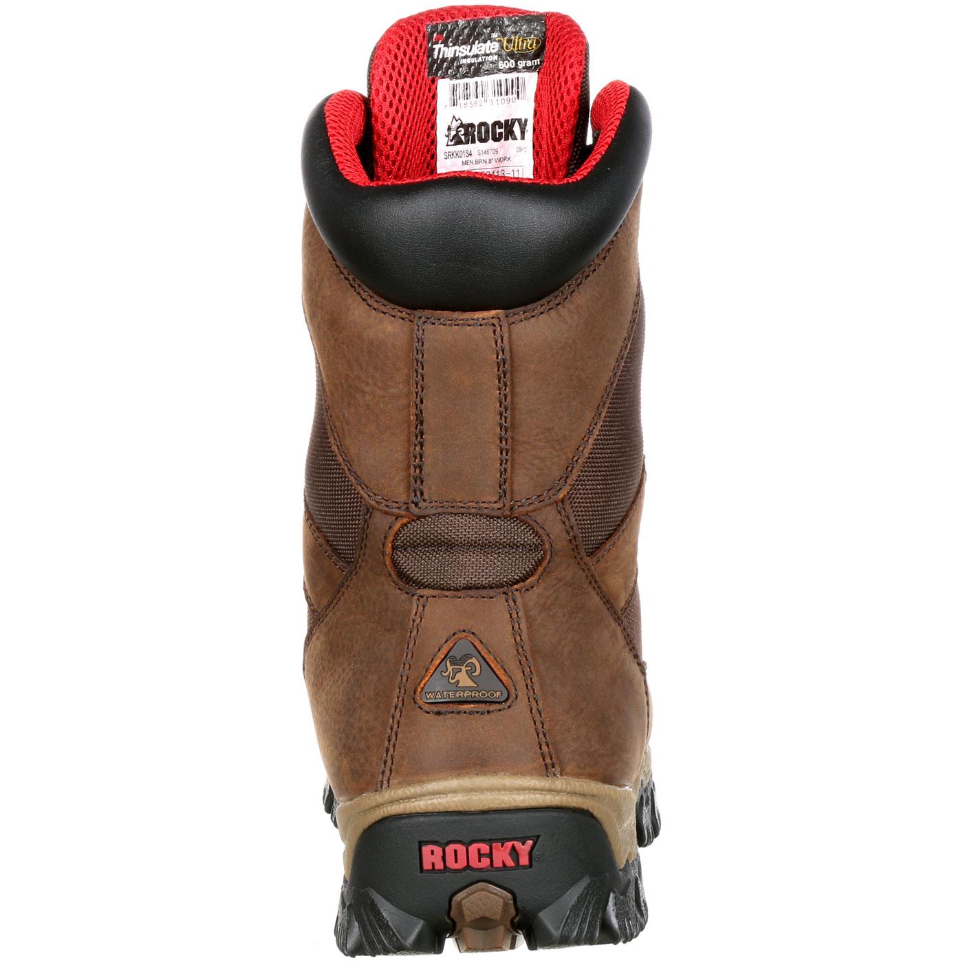 rocky alphaforce composite toe waterproof insulated work boot