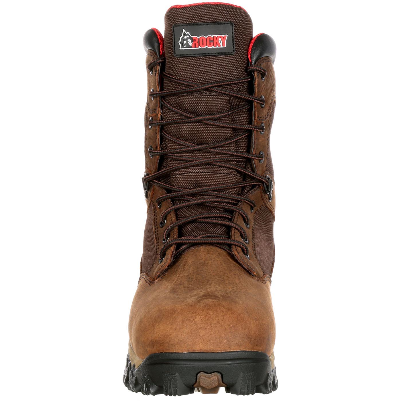 rocky alphaforce composite toe waterproof insulated work boot