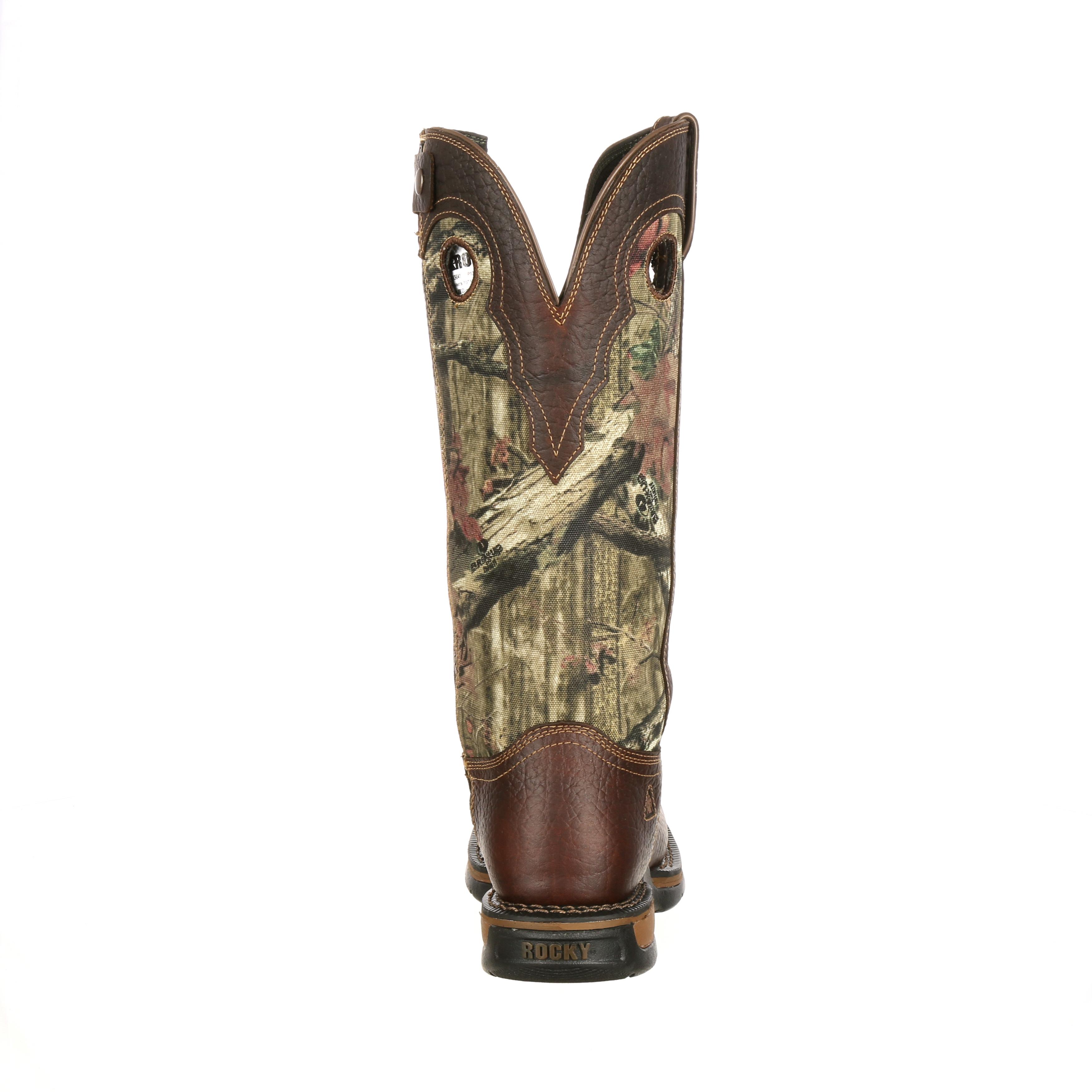 waterproof snake boots with zipper