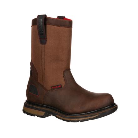 pull on safety toe work boots