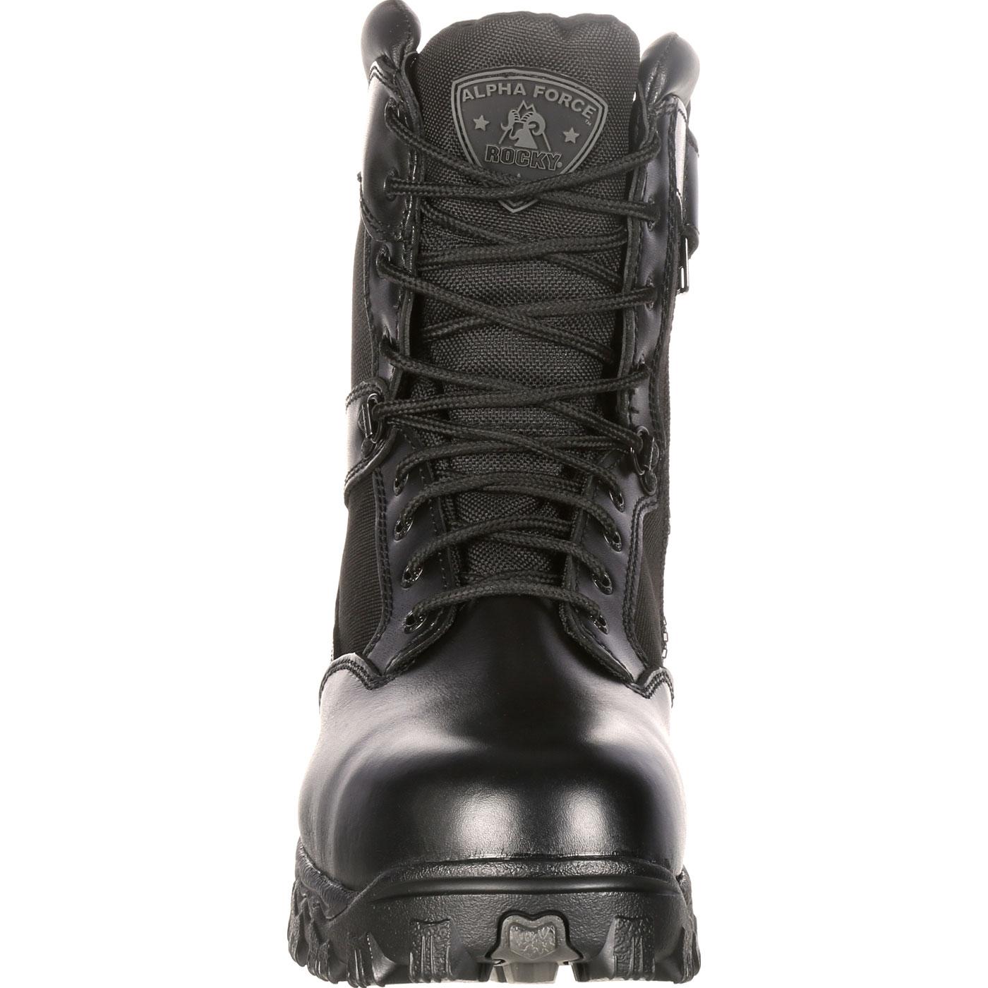 rocky boots zipper