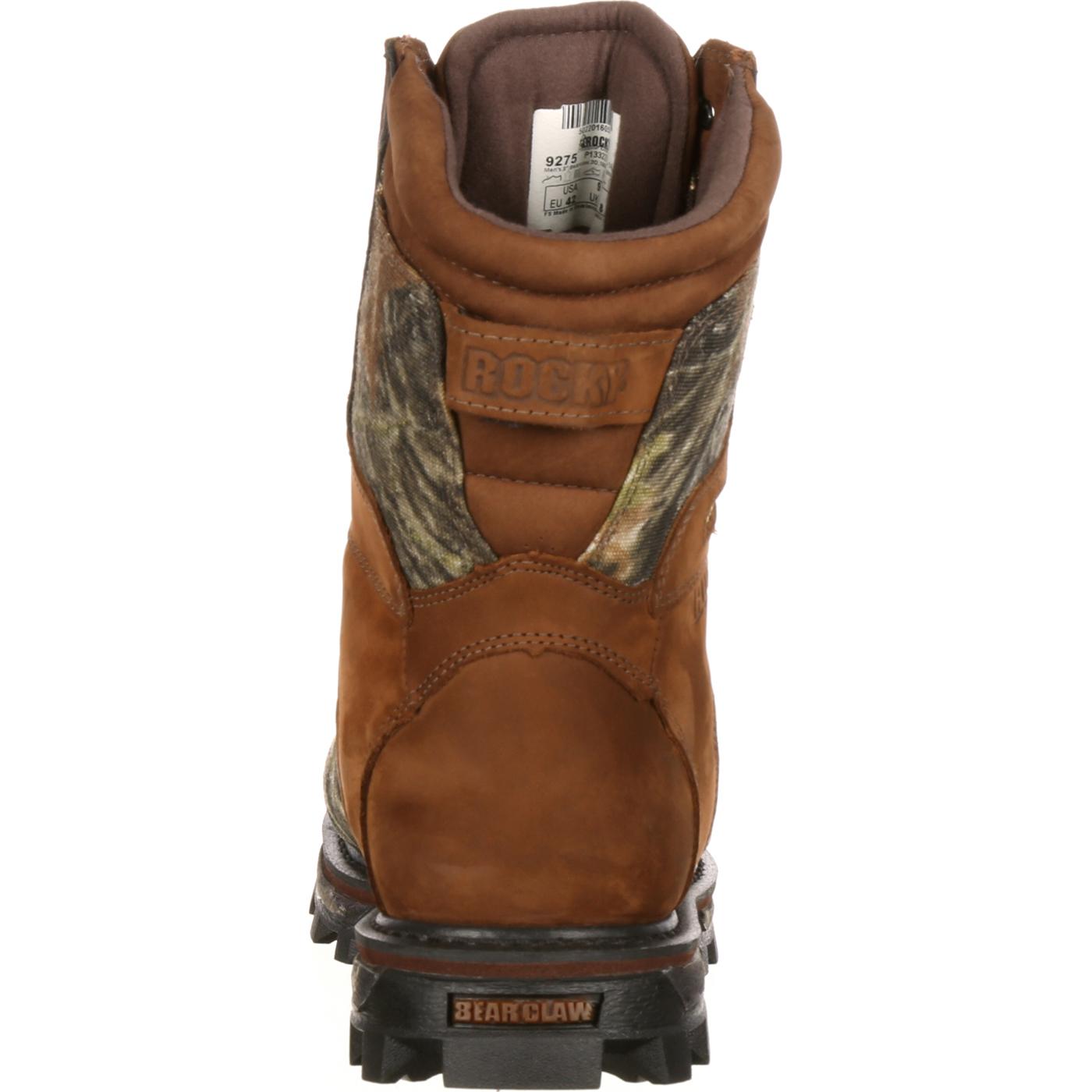 rocky boots bear claw 3d
