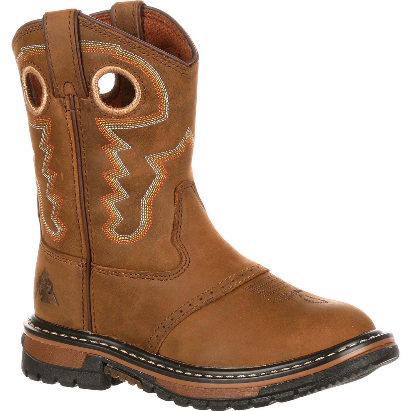 Rocky Kids' Original Ride Comfort Western Boot, FQ0003575