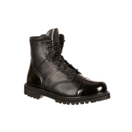 rocky boots with side zipper