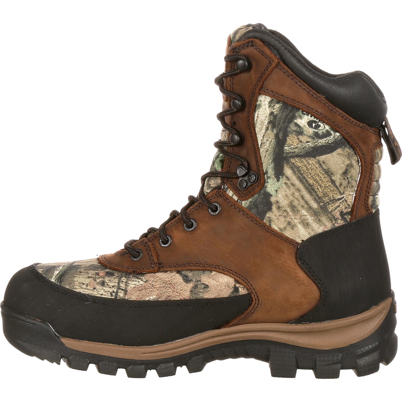 rocky lone star insulated waterproof work boots for men