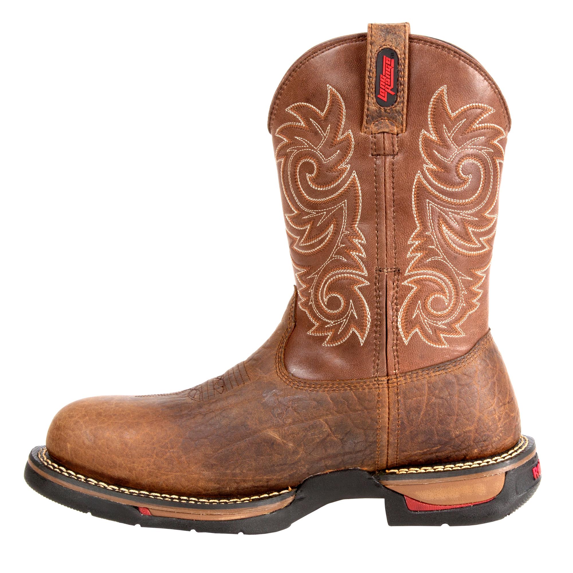 rocky long range carbon fiber toe western boot