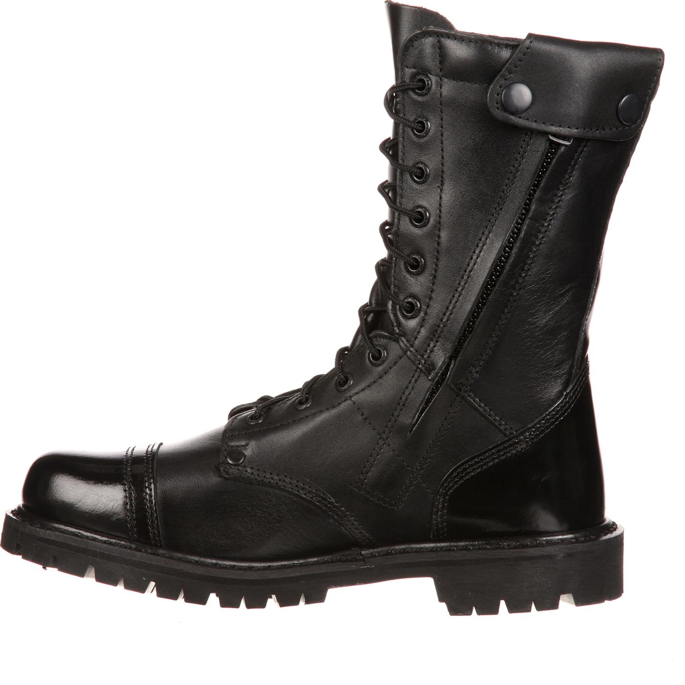 rocky boots zipper