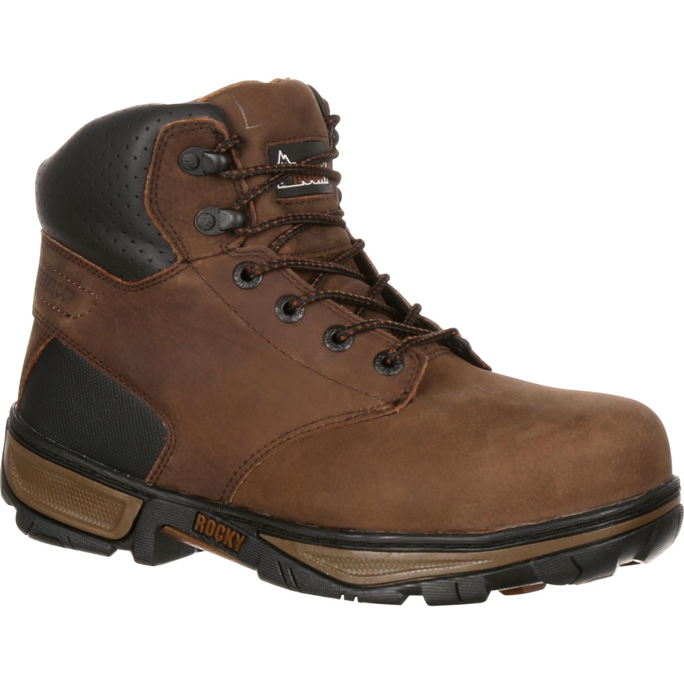 rocky work boots steel toe