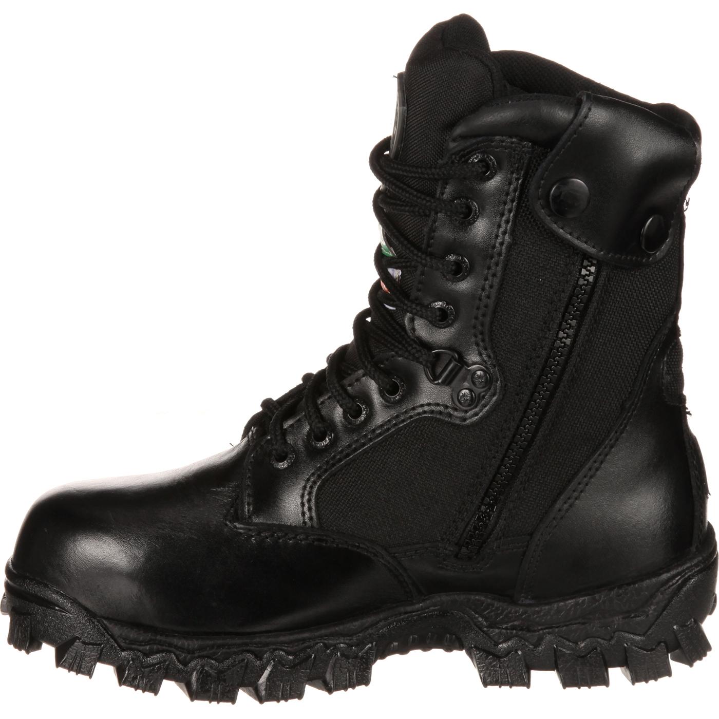 rocky alphaforce composite toe waterproof insulated work boot