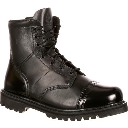 rocky boots with side zipper