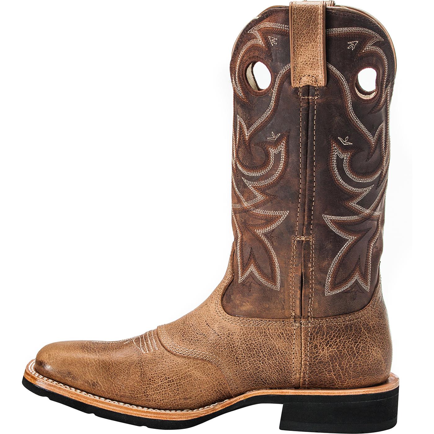 rocky square toe western boots