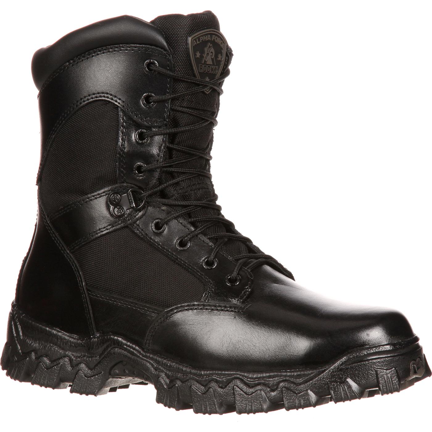 rocky alphaforce composite toe waterproof insulated work boot