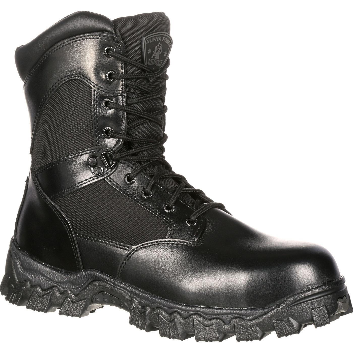rocky boots zipper