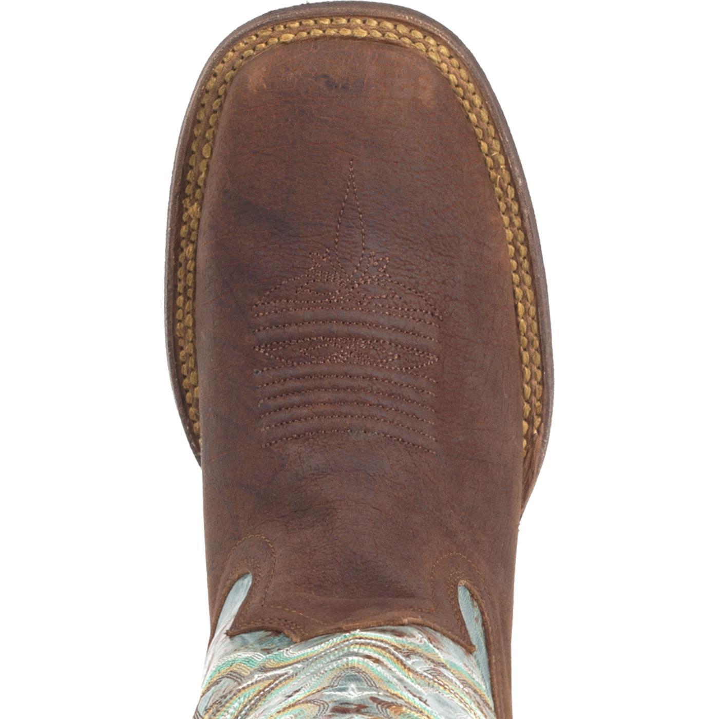 rocky square toe western boots