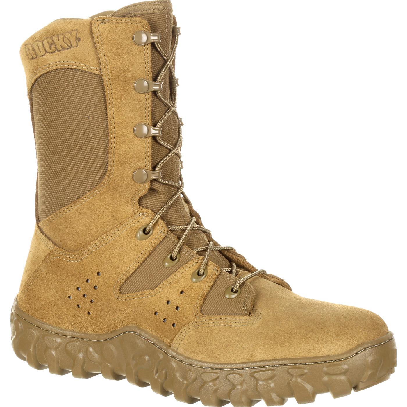 army boots brown