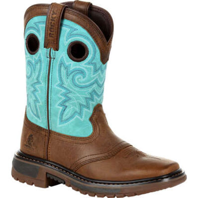 Rocky Big Kid's Original Ride FLX Western Boot, , large