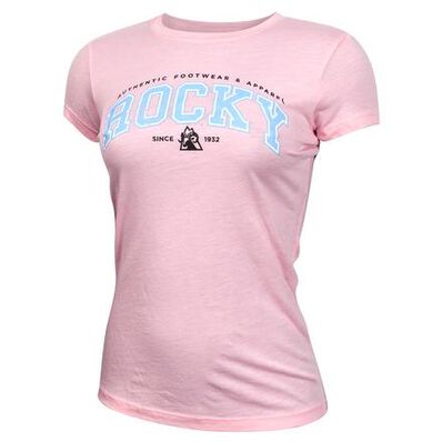 Rocky Women's Vintage T-Shirt, PINK, large