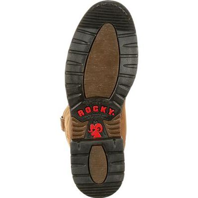Rocky Original Ride Branson Steel Toe Waterproof Western Boots, , large