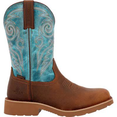 Rocky Women’s MonoCrepe 11” Waterproof Western Boot, , large