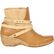 4EurSole Motif Women's Tan Wedge Bootie, , large