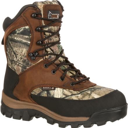 ROCKY CORE HIKER WATERPROOF 8" Camo INSULATED 800g 4755 HUNTING OUTDOOR BOOT 