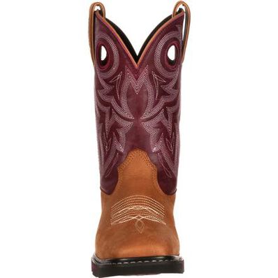 Rocky Women's Farmstead Western Boot, , large