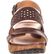 4EurSole Sprightly Women's Brown Low Wedge Slingback Sandal, , large