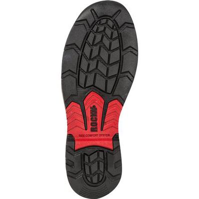 Rocky Ride Steel Toe Waterproof Pull-on Work Boot, , large