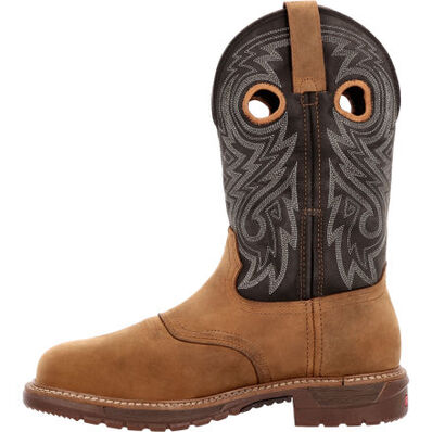 Rocky Original Ride FLX Waterproof Composite Toe Western Boot, , large