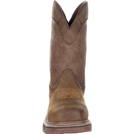 Rocky Square Toe Western Boot with TPU Heel Counter
