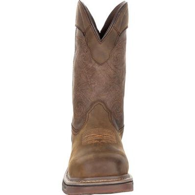 Rocky Square Toe Western Boot with TPU Heel Counter, , large