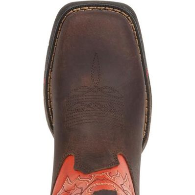 Rocky Kid's Long Range - Square-Toe Western Boot, , large