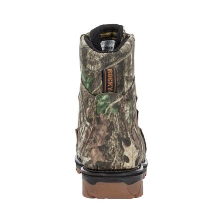 8 Rocky Ride Mossy Oak Waterproof Insulated Outdoor Boots