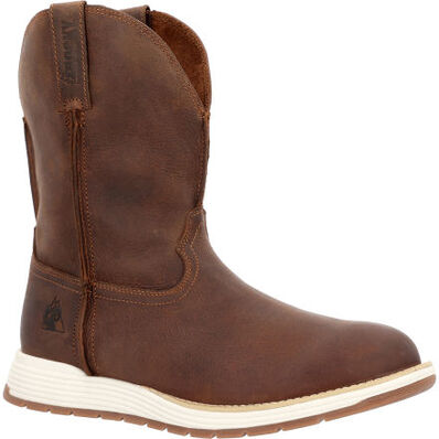 Rocky Farmstead 10" Composite Toe Western Boot, , large