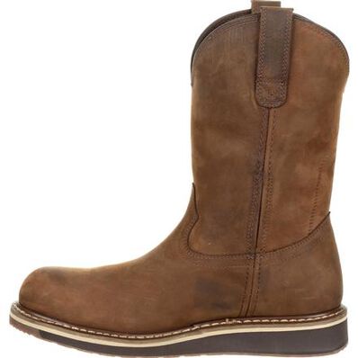 Rocky Cody Steel Toe Waterproof Brown Western Boot, , large