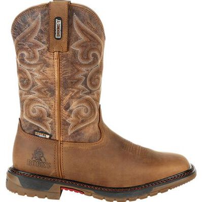 Rocky Original Ride FLX: Women's Waterproof Western Boot, RKW0298