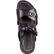 4EurSole Golden Day Women's Black Leather Slide, , large