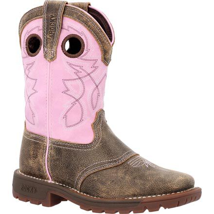 Rocky Big Kids Legacy 32 Waterproof Western Boots RKW0408Y