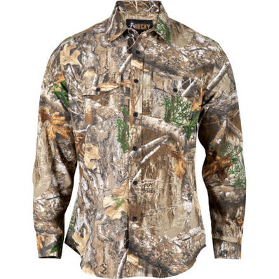 Rocky ProHunter Button Down Twill Shirt, , large