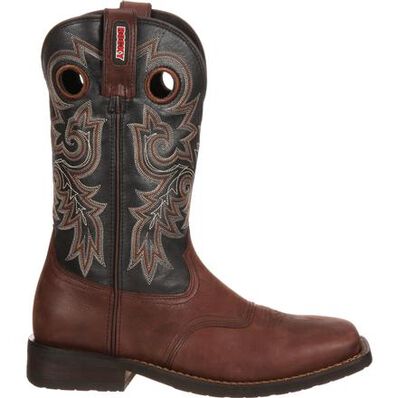 Rocky Trail Bend Saddle Western Boot, , large
