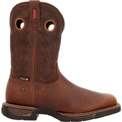 Rocky Long Range 11" Waterproof Western Boot, , large