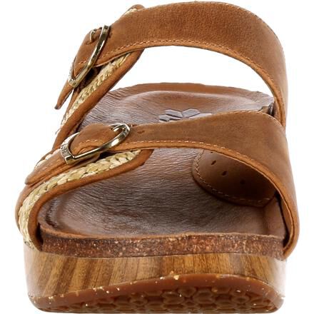 Rocky 4EurSole Golden Day Women s Comfort Tan Slide Shoe