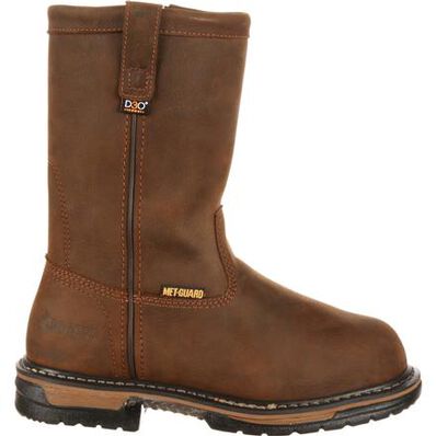 Rocky IronClad Internal Metatarsal Steel Toe Pull-On Work Boot - Web Exclusive, , large