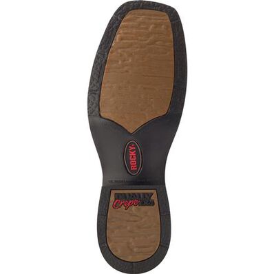 Rocky Dually Crepe EX4 - Square Toe Western Boot, , large