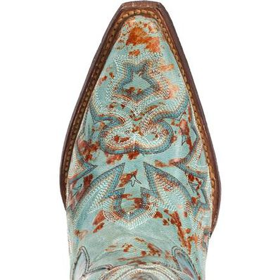 Rocky HandHewn Women's Snip Toe Western Boot, , large