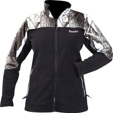 Rocky SilentHunter Women's Fleece Jacket, SNO, large