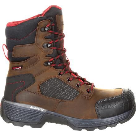 Rocky Treadflex Men s Composite Toe Waterproof 8 Work Boots