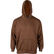 Rocky Worksmart Hooded Sweatshirt, BROWN, large