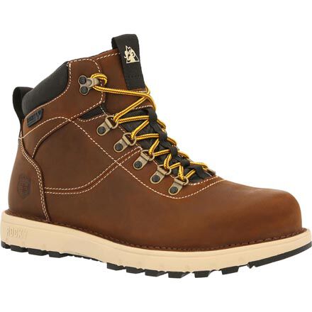 Rocky Legacy 32 Composite Toe Waterproof Work Boot Men s Size 9.5 Brown