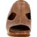 4EurSole Joyful Women's Brown Leather Slide, , large